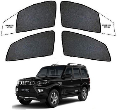 MOTOSHIELD Mahindra Scorpio Type-2 New(2014 to Till Now Model) Half Type Car Curtain