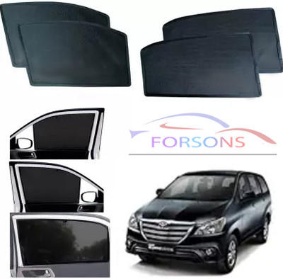 FORSONS Car Fix curtain window shades half curtains Sunshade For innova 2013 set of 6 Car Curtain