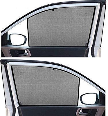 Ds enterprise Car Window Sun Shade for Maruti Suzuki Fronx All Models - Black Color Car Curtain