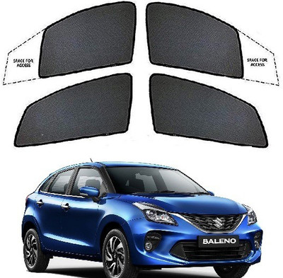 MOTOSHIELD Maruti Suzuki BALENO New Type-II(2015-2021) Half Type Car Curtain