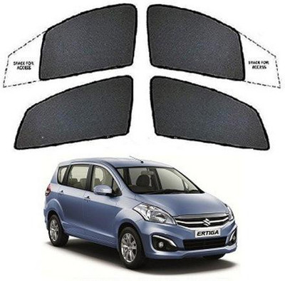 MOTOSHIELD Maruti Suzuki ERTIGA Old(2012-2017) Half Type Car Curtain
