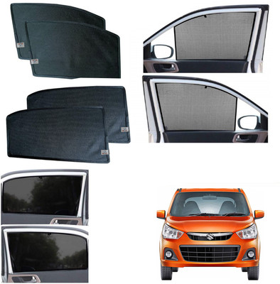 WolkomHome Side Window Sun Shade For Maruti Suzuki Alto K10(Black)