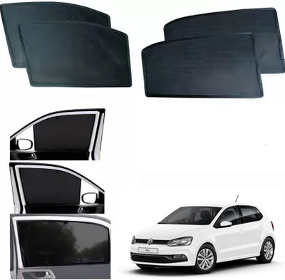 FORSONS Side Window Sun Shade For Volkswagen Polo Exquisite(Black)