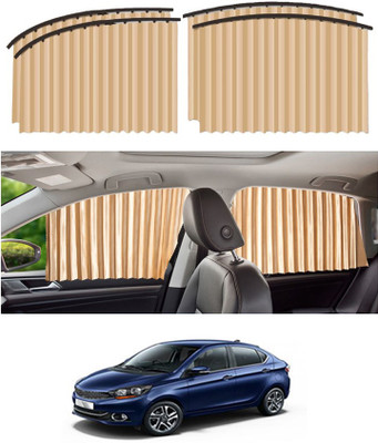 MATIES Magnetic Car Side Window Sunshade/UV Protection/Detachable Curtain beige 226 Car Curtain