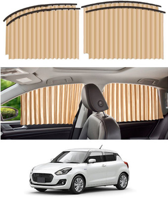 ABJD Foldable/Magnetic Side Window Car Curtain to Block UV Rays For Swift-2018 Car Curtain