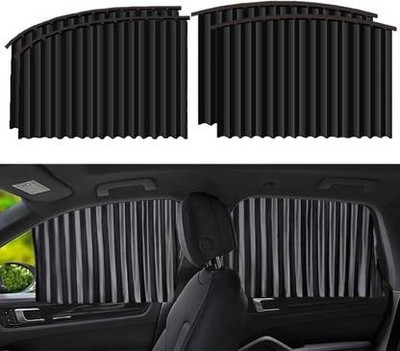 Jishnu Car Curtain 4 Pcs Set Car Curtain Car Curtain