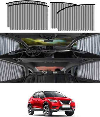 CCMM Silver Detachable/UV Protection Magnetic Curtain 4pcs For Car Side Window-161 Car Curtain