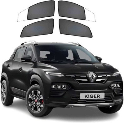 MOTOSHIELD Car Premium Fix Type Sunshade Curtain for Renault Kiger Car Curtain