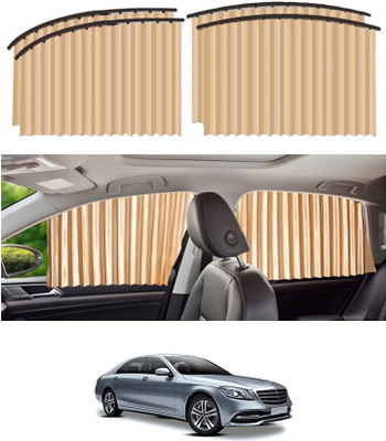 MATIES Magnetic Car Side Window Sunshade/UV Protection/Detachable Curtain beige 192 Car Curtain