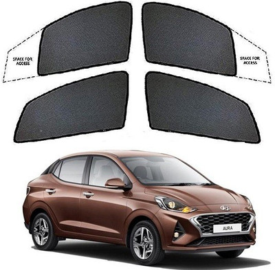 MOTOSHIELD Hyundai AURA Half Type Car Curtain