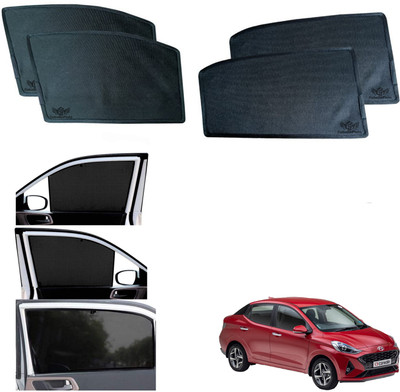 CuboDePlato Car Fix Curtain Window Shades Half Curtains Sunshade for Aura Car Curtain