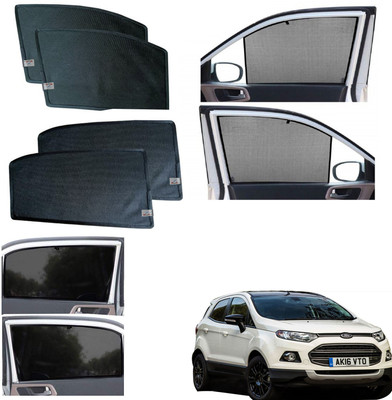 WolkomHome Side Window Sun Shade For Ford Ecosport(Black)