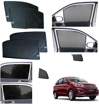 WolkomHome Side Window Sun Shade For Maruti Suzuki Ertiga(Black)