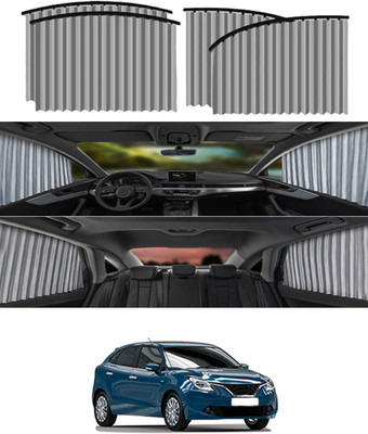 CCMM Silver Detachable/UV Protection Magnetic Curtain 4pcs For Car Side Window-31 Car Curtain