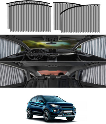 CCMM Silver Detachable/UV Protection Magnetic Curtain 4pcs For Car Side Window-193 Car Curtain