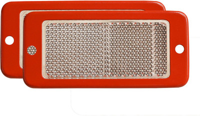 Apsmotiv Clear Mudguard Reflector Suitable for Trucks, Trailers, Buses, Universal Car Dash Indicator Lamp