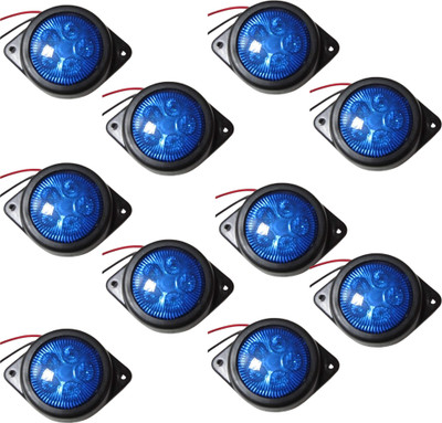 Apsmotiv Blue Side Marker Lights 7 SMD/LED Front/Rear Marker for Universal Vehicles PK-10 Car Dash Indicator Lamp