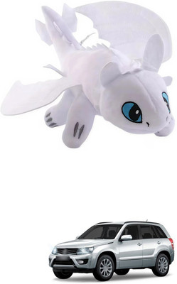 LOVMOTO Car Interior Accessories White Flying Dragon Car Roof Toy Doll Ornaments sg51 Car Dashboard Cover(Universal For Car Universal For Car)