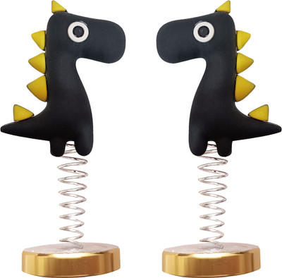 TANTRA Dinosaur Black Set of 1 Car Dashboard Accessories Car Dashboard Cover(Universal For Car Universal For Car)