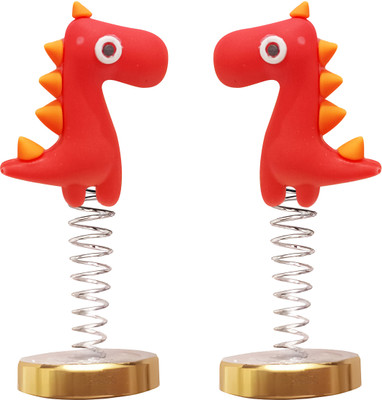 TANTRA Dinosaur Red AF Dinosaur Red Car Dashboard Cover(Universal For Car Universal For Car)