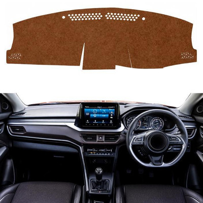 VINRIDE Brezza Dashboard cover 2022 2023 2024 2025 LXi, VXi, ZXi, ZXi+ | Petrol, CNG | Manual & Automatic (AT) Car Dashboard Cover(Maruti Suzuki A-Star)