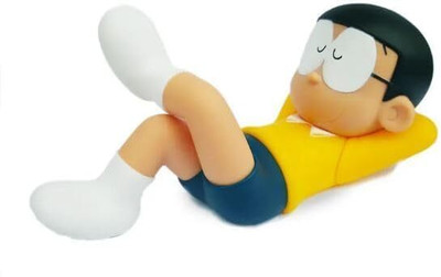 Kesig Cartoon Action Figures Nobi Sleeping Cute Toys Figurines Car Hanging Ornament(Pack of 1)