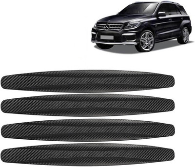Selifaur Rubber Car Bumper Guard(Black, Pack of 4, Mercedes Benz, M-Class)