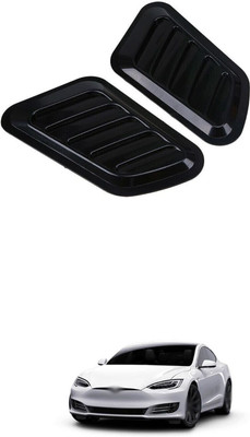 PRTEK Plastic Car Bumper Guard(Black, Pack of 4, Tata, Universal For Car)