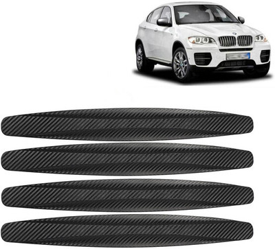 Selifaur Rubber Car Bumper Guard(Black, Pack of 4, BMW, X5)
