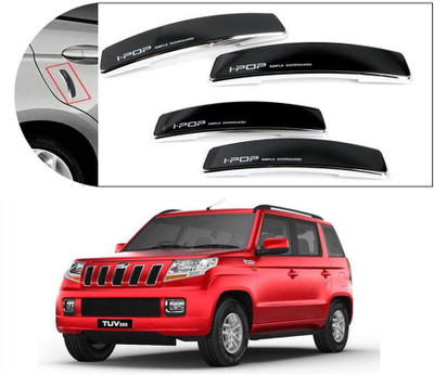 Auto E-Shopping Plastic Car Door Guard(Black, Pack of Pack of 4, Mahindra, TUV-300)