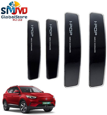 Smjmd Global Store Plastic Car Bumper Guard(Black, Pack of 4, MG, NA)
