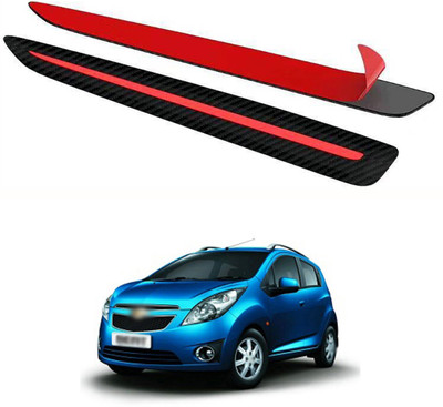XZRTZ Plastic Car Bumper Guard(Black, Pack of 1, Chevrolet, Captiva)