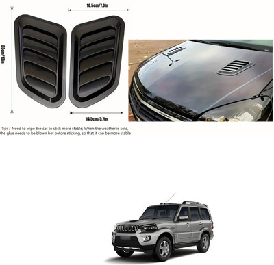 XZRTZ Plastic Car Bumper Guard(Black, Pack of 1, Mahindra, Logan)