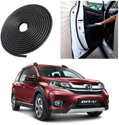 ROSHNEER ENTERPRISES Rubber Car Door Guard(Black, Pack of SET OF 1, Honda, BRV i-DTEC E MT)