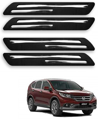 ROSHNEER ENTERPRISES Rubber Car Bumper Guard(Black, Pack of 4 PCS, Honda, CR-V)