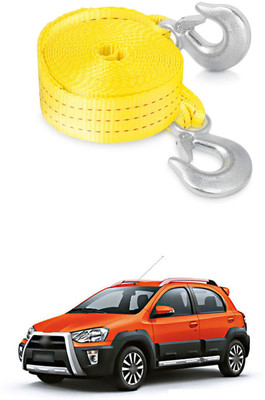 GONAMA Universal Heavy-Duty Tow Strap with Metal Safety Hooks 5 tons Polyester s79 1 m Towing Cable(Plastic, 1 kg Pull Capacity)