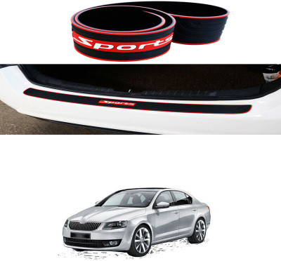 PRTEK Rubber Car Bumper Guard(Black, Pack of 1, Universal For Car, Octavia)