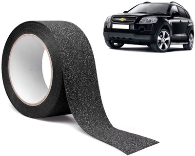 Selifaur Plastic Car Door Guard(Black, Pack of 1, Chevrolet, Captiva)