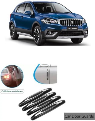 Etradezone Plastic Car Door Guard(Black, Pack of 4, Maruti, S-Cross)