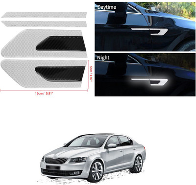 PECUNIA Sticker & Decal for Car & Bike(Silver)