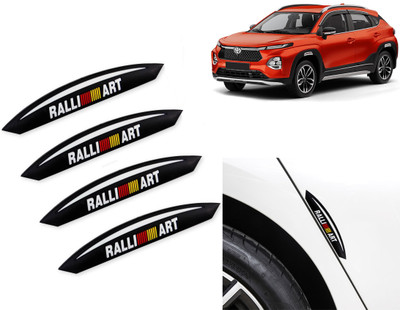 Selifaur Rubber, Silicone Car Door Guard(Black, Red, Pack of 4, Toyota, Universal For Car)