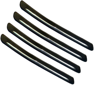 Autoxygen Plastic Car Bumper Guard(Black, Pack of 4 Pcs., Maruti, WagonR)