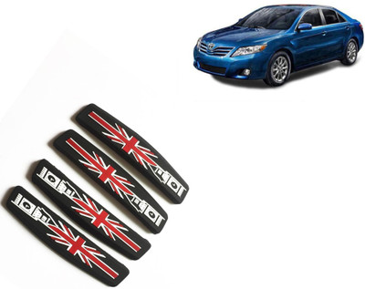 Selifaur Silicone, Rubber Car Door Guard(Black, Red, Pack of 4, Toyota, Camry)
