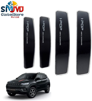 Smjmd Global Store Plastic Car Bumper Guard(Black, Pack of 4, NA, NA)