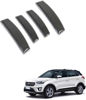 COSMOGEAR Rubber Car Door Guard(Black, Pack of 4, Hyundai, Creta)