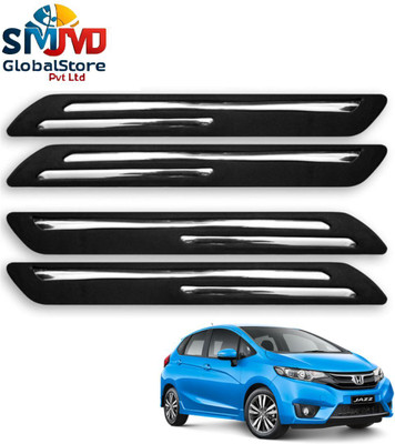 Smjmd Global Rubber Car Bumper Guard(Black, Pack of 4, Hyundai, Jazz)