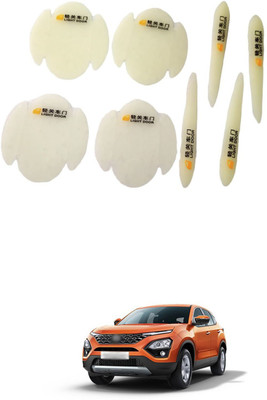 PRTEK Plastic Car Door Guard(Green, Pack of 8, Tata, Universal For Car)