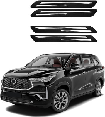 MOTORMANIA Rubber Car Bumper Guard(Black, Silver, Pack of 1, Toyota, Universal For Car)