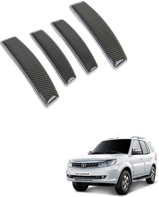 COSMOGEAR Rubber Car Door Guard(Black, Pack of 4, Tata, Safari Storme)