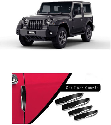 Etradezone Plastic Car Door Guard(Black, Pack of 4, Mahindra, Thar)